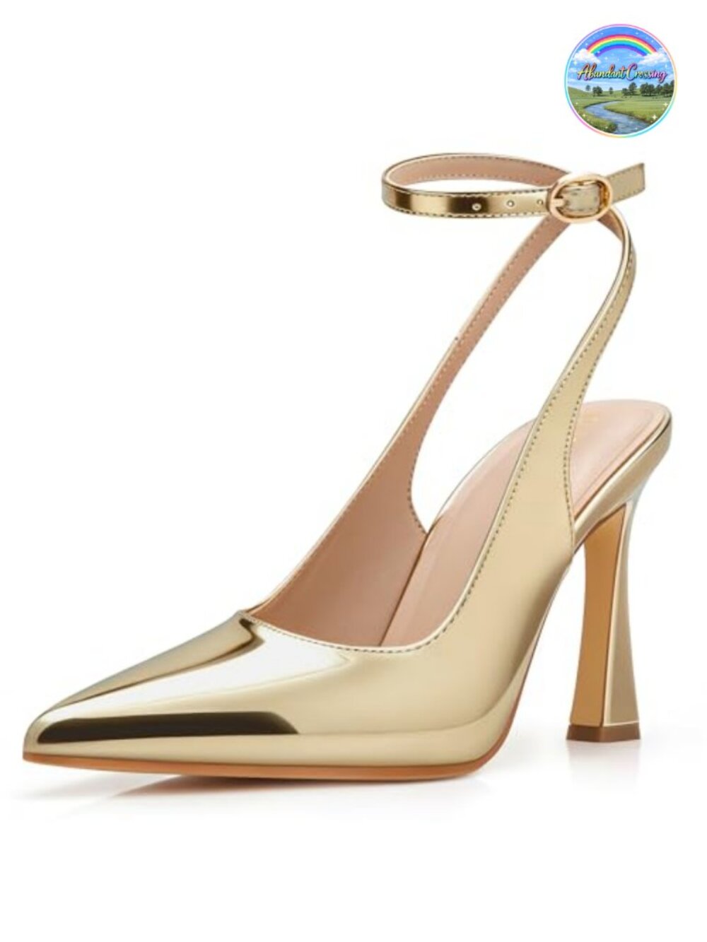 Womens Pointed Closed Toe Heels Stiletto Slingback High Heel Dressy Pumps